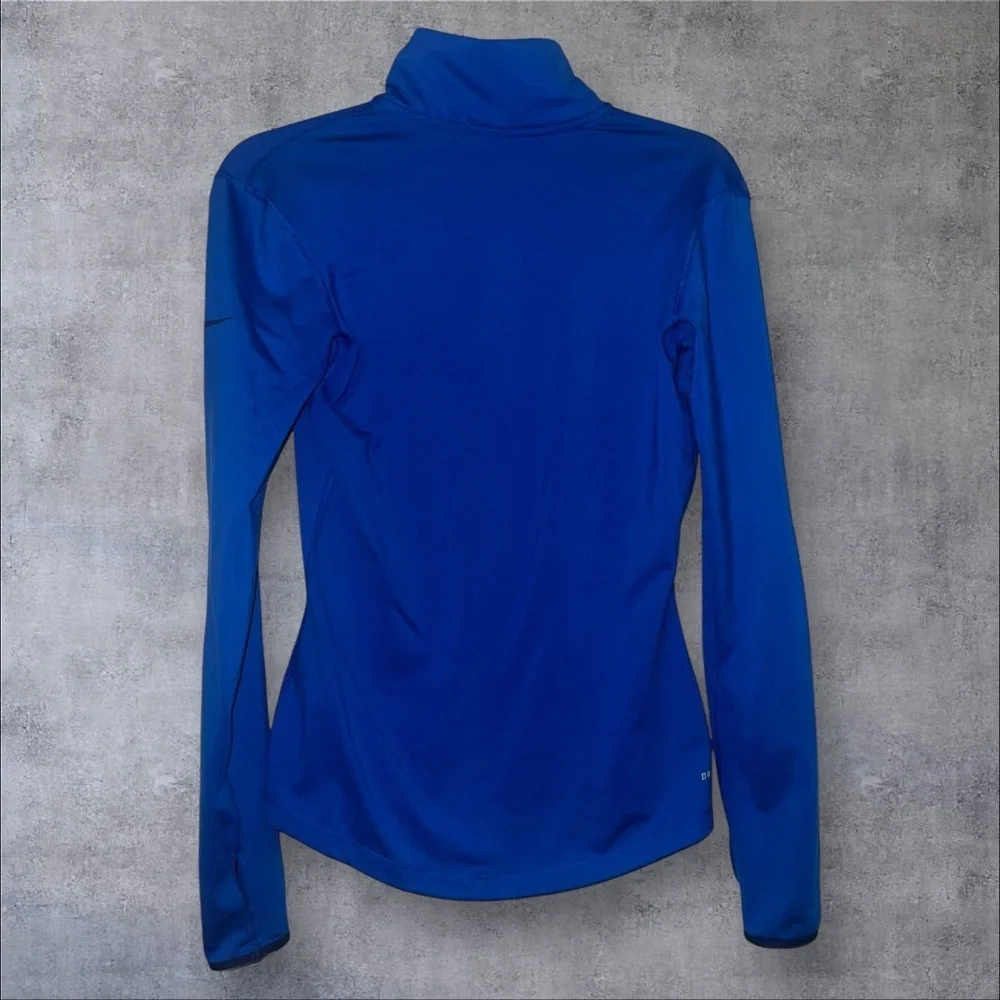 Nike Women's‎ Vibrant Blue Button Down Shirt